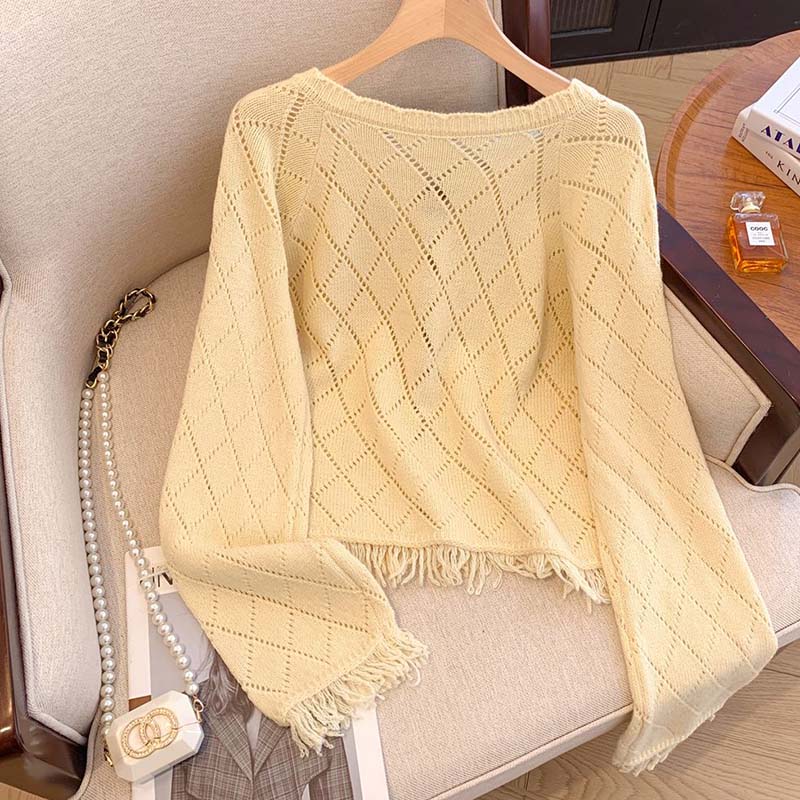 Sweaters Coat Cardigan for Women Autumn Winter Large Size Vintage Loose Knit Cardigan Sweaters Jacket