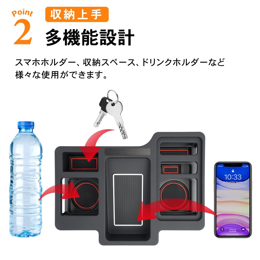 CRAFT WORKS Hiace 200 Series Drink Models and Drink Cup Console Cup Standard 3D Custom Exclusive Interior (Craft Works) Holder, 1, 2, 3, 4, 5, 6, 7,