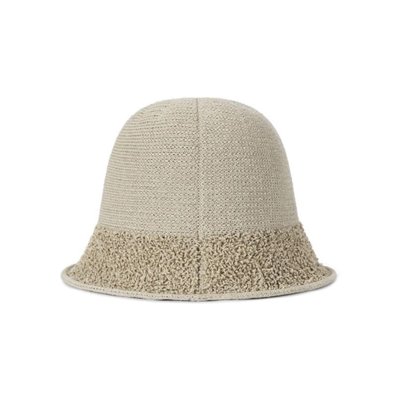 VARZAR VA Patch Towel Bucket Hat Beige