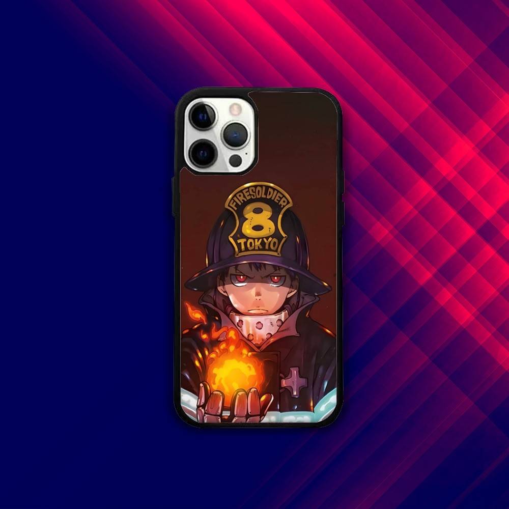 F-Fire F-Force Anime Phone Case For iPhone 16e,16,15,14,13,12,11,Plus,Pro,Max,Mini Magsafe Magnetic Wireless Charging