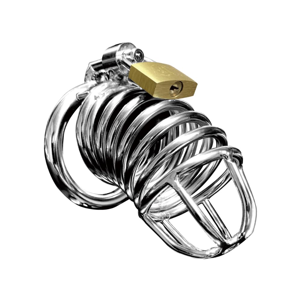 072LABO 072LABO Forced penis management Alloy steel chastity with shorts audio work "male belt" girl's & (MIU0463)