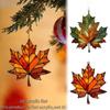 2D flacher Thanksgiving Acryl Ahornblatt Lichtfänger Klassische Herbstfeier Haus- & Türdekoration Weihnachten & Neujahrsgeschenke
