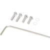 Audio-Technica AT-LH15H Headshell, Aluminum, Medium Weight Model