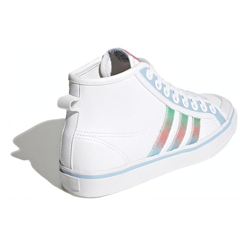Adidas Nizza Hi 'White Blue Green' Women's Sneakers GZ2796