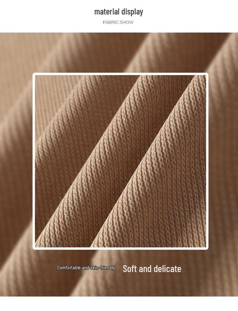 TBW9801 Velvet Warm Youthful Men's Round Neck Casual Hoodie