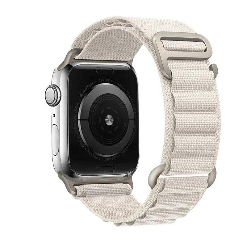 Alpine loop pásek pro Apple Watch pásek 49mm 44mm 40mm 45mm 41mm 42mm 38mm 40 44 45mm náramek iWatch Ultra série 7 6 5 3 se 8