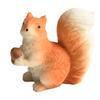 Cute Decorative Piece Adorable Resin Squirrel Model to Brighten Up Your Space with Natural Charm and Character