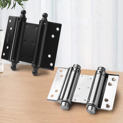 Cerniere per Porte in Acciaio Inossidabile a Battente Libero Con Apertura Doppia Interna ed Esterna Chiusura Automatica della Porta Cerniere Silenziose con Molla Spessa