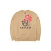New MLB New York Yankees Sweatshirts Unisex Beige 3AMT00121-50BGD