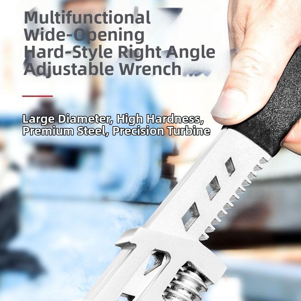 Large Opening Universal Adjustable Wrench Multifunctional Pipe Tool For Motorcycle Repair