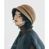 All wool Basin Hat for Women Foldable for Autumn and Winter  Japanese Style Beret  Short Brimmed Fisherman's Hat Korean Style Versatile