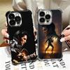 Singer E-Elvis P-Presley Soft Phone Case For iPhone 15 16 17 Air 14 Pro Max 16E Plus 13 12 Mini Plating Anti-Fall Fundas