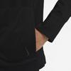 Nike Felpa con cappuccio e zip da uomo Yoga Dri-FIT a tinta unita Felpe Nere FB7779-010