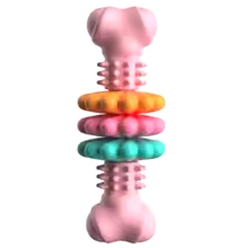 

Multi-Meat Pieces Dog Chew Bone Type Bite Resistant Teeth Set Meaty Bone Pet Supplies цвітіння вишні, рожевий колір