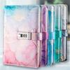 1PC  A5 Code Book with Lock Diary Thickened Code Lock Notebook Magazine Student Notepad Office School Supplies