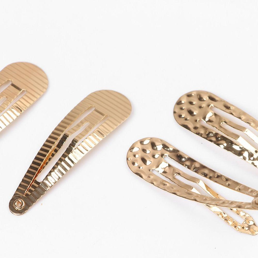 Europe & America Style BB Hairpin Y2K Metal Side Hairpin Fashion Hair Clip  For Women Girls