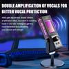 Gaming Microphone With Advanced Noise Cancellation For Clear Recording In Live Streaming Mobile Applications