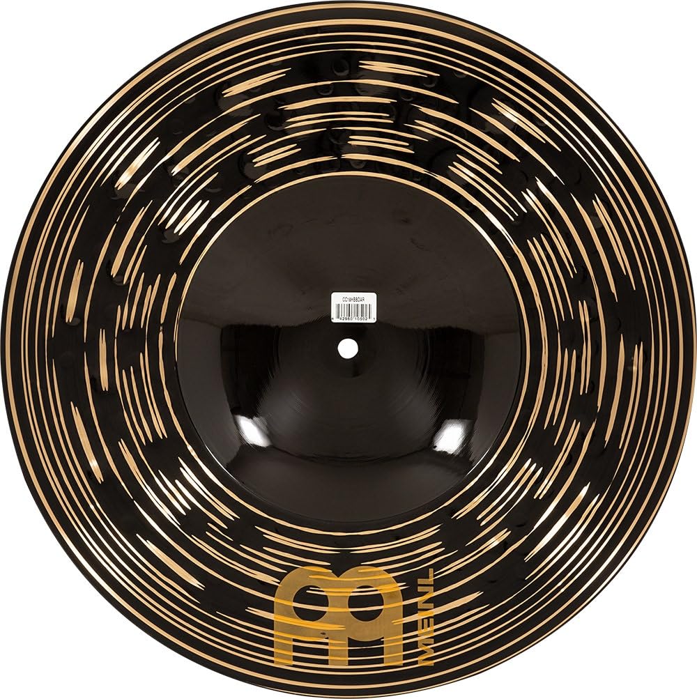 MEINL Cymbals Classics Custom Dark Series Ride Cymbals Heavy Big Bell Ride CC18HBBDAR 18"