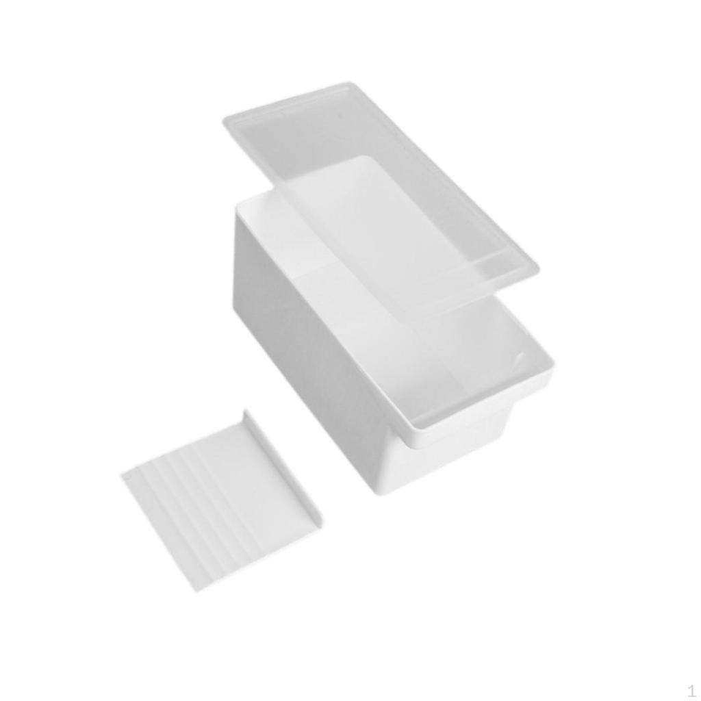 Butter Dish with Lid Box Container Keeper for Biscuits Seasonings