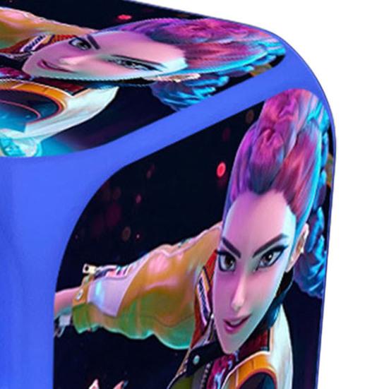 Small Digital Alarm Clock with LED Display for Bedrooms Bedside Battery Operated Electric Clock with Large Number Display Anime Therm Desk Decor for