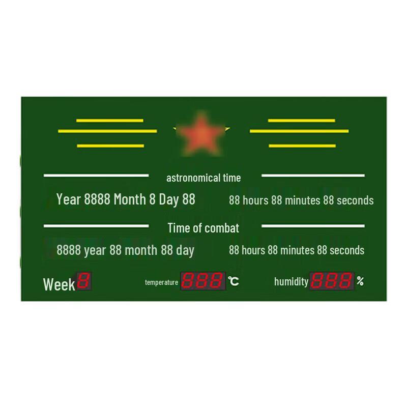 

Shouli Ares Astronomical Combat Wall Clock