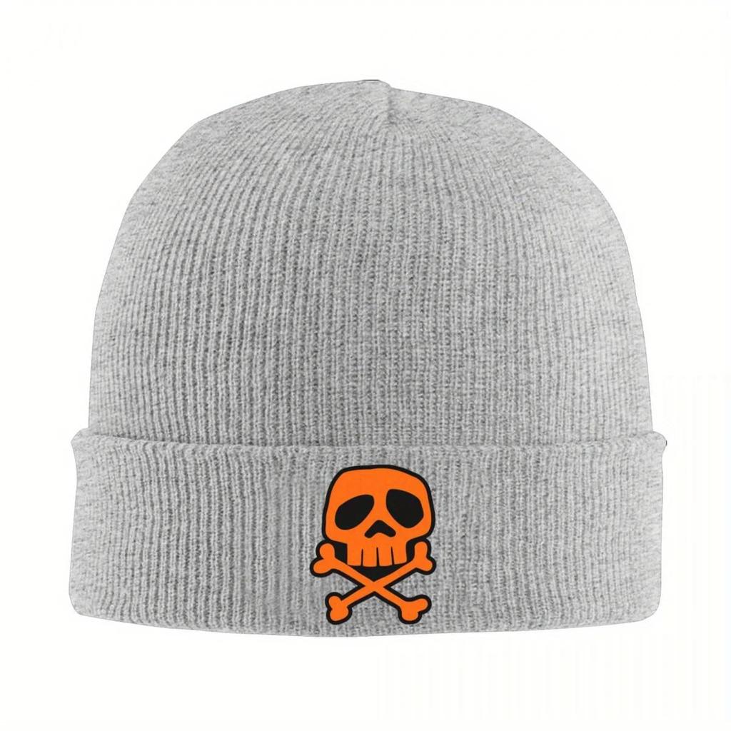 Old School Punk Rock Skull Hats Autumn Winter Beanie Ski Captain Harlock Caps Unisex Women Bonnet