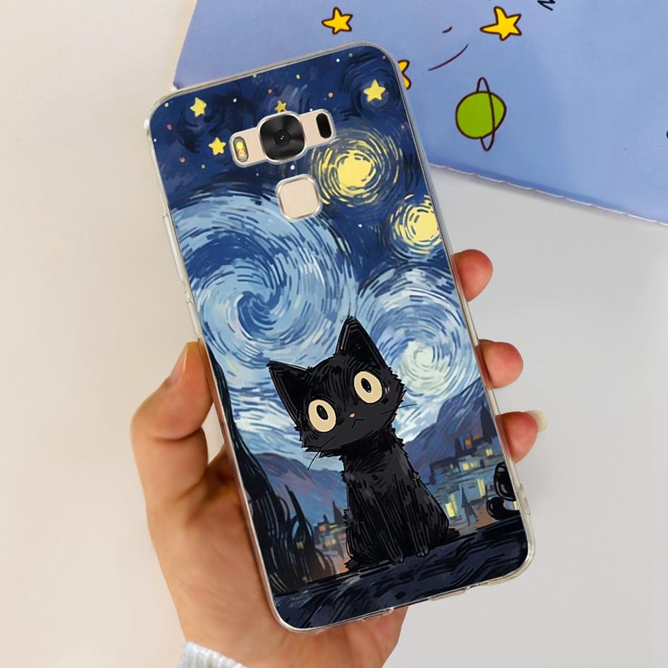For Asus ZenFone 3 Max ZC553KL Case Popular Flower Butterfly Soft Silicone Phone Cover For ASUS X00DD X00DDA XOODD ZC553KL Funda