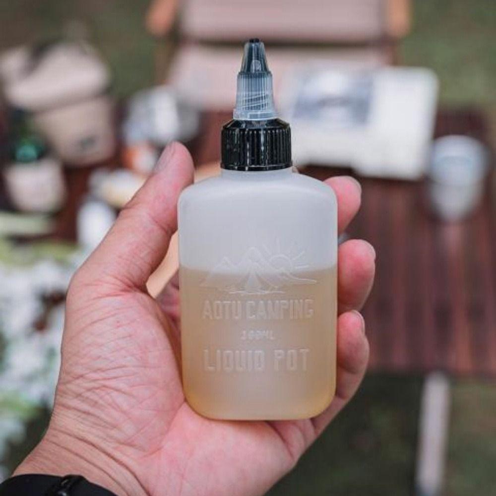 100ML Seasoning Bottles 13*5.2*2.5cm Camping Packaging Cans Barbecue Supplies