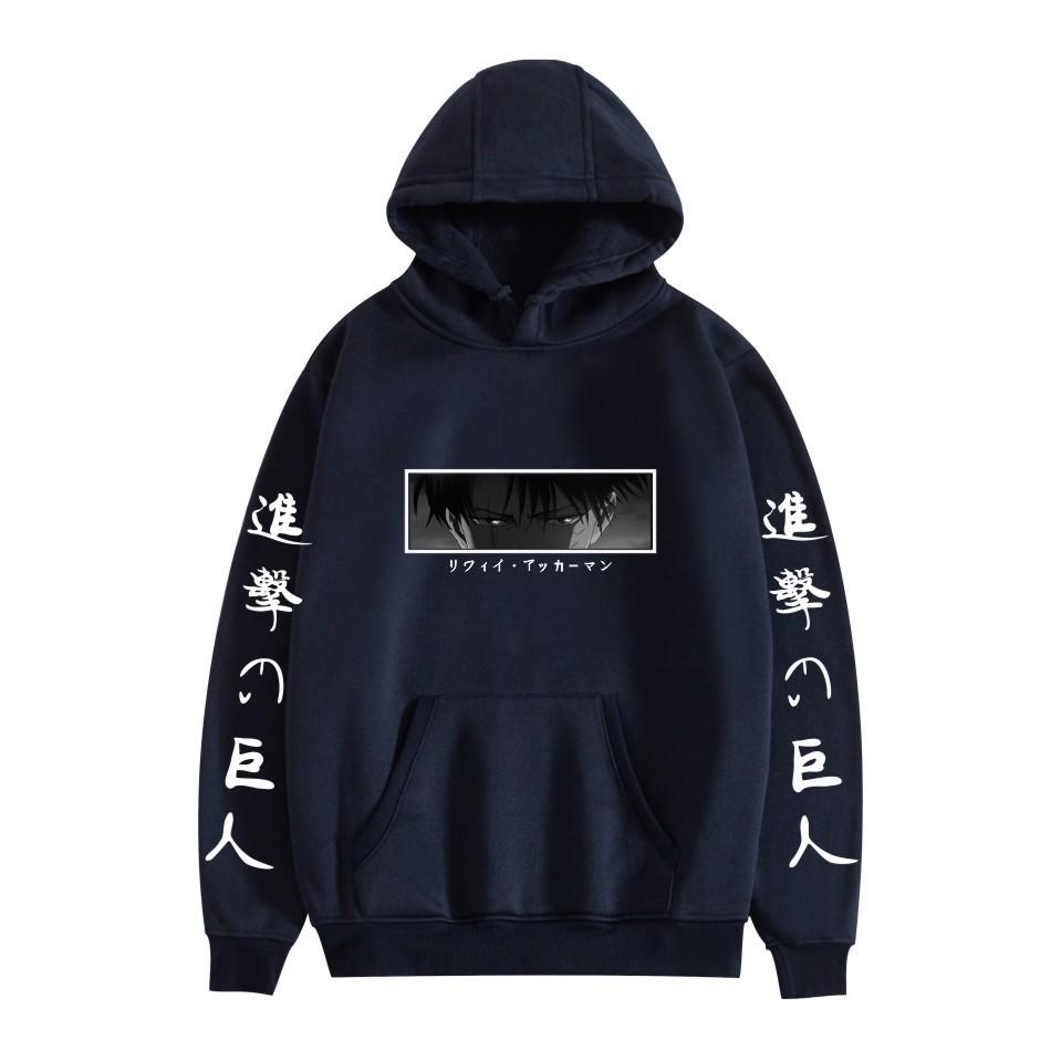 Attack on Titan Eren Yeager Mikiny s grafickým potiskem Podzim Zima Fleecové mikiny s kapucí