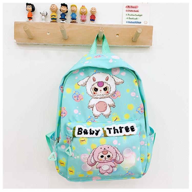 

School bag new children s backpack casual love girl small backpack 2-5 years old зелений