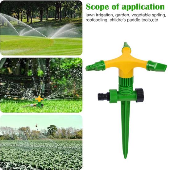 Large Area Coverage Adjustable Garden Watering System Easy To Install Sprinkler with
