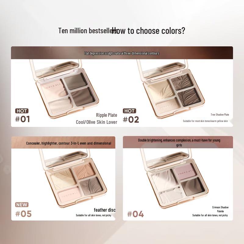 Judydoll Highlight & Contour Palette