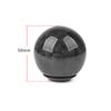 Racing Carbon Fiber Gear Shift Knob Universal Automotive Manual Shifter Stick Head Oval Shape Style Car Interior Upgrade