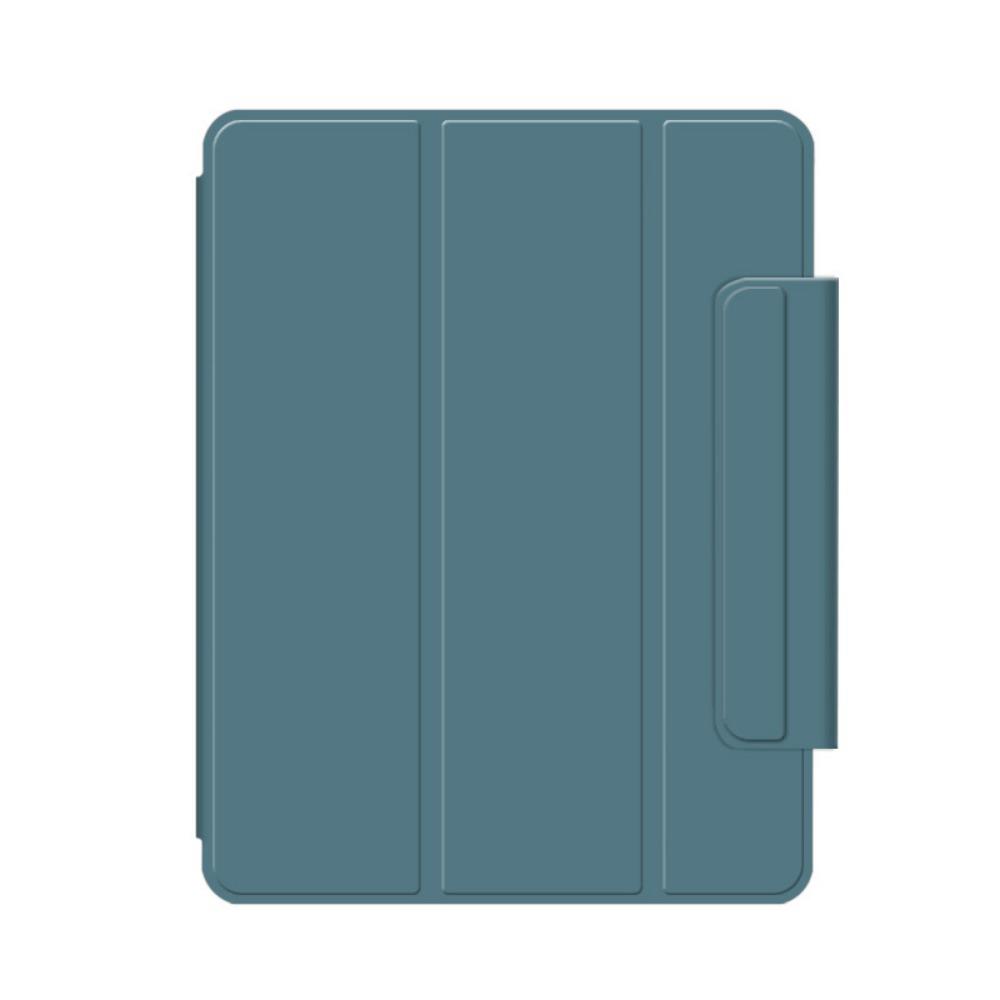 Magnetic Leather Case for 2025 iPad Air M3 with Dual Side Cover and Buckle for Air 456 12.9 Inch Mini 67