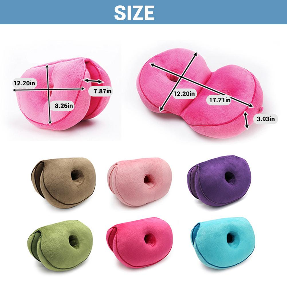 

Подушка двойного комфорта, приподнимающая бедра, сиденье, многофункциональная подушка для сиденья «Красивые ягодицы»