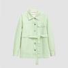 Women's Striped Corduroy Short Jacket