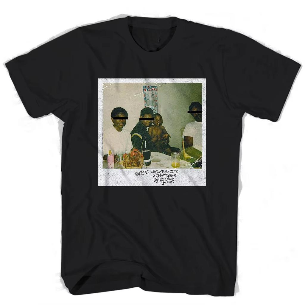 2026 New Kendrick Lamar Good Kid Mens  Womens T Shirt Fashion Cotton Oneck Short Sleeve Tee Shirts Loose Print