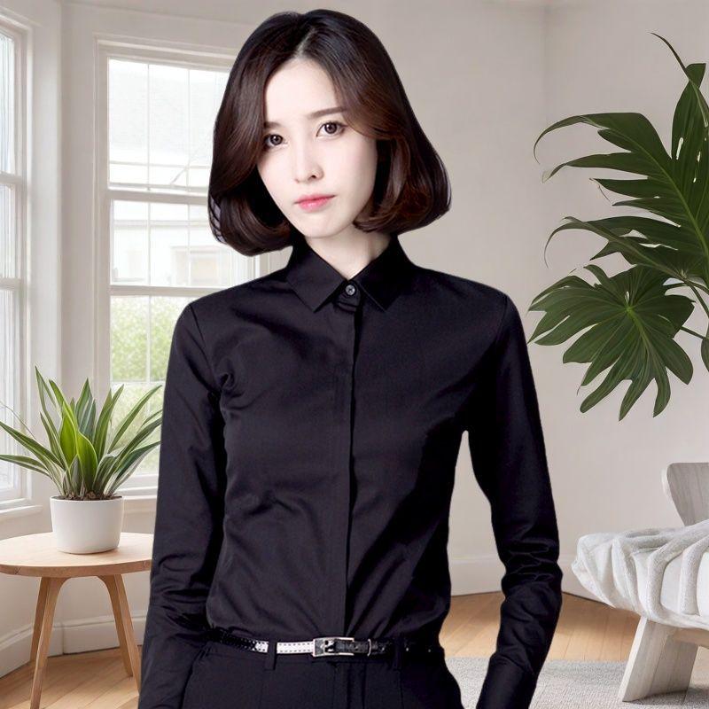 Women's Fleece-Lined Thick Warm Shirt - Autumn/Winter Fashionable Workwear