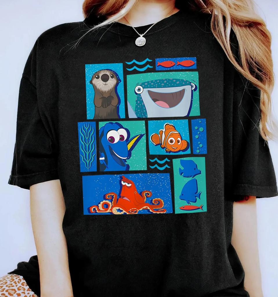 Finding Dory And Friends Tshirt Finding Nemo Character Shirts Disneyland Family Trip Shirt Magic Kingdom Shirt