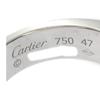 CARTIER  B4071047 #7(JP Size) ring K18 white gold/diamond Women