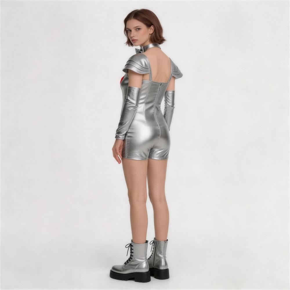Noul Costum Cosplay Argintiu Omul de Tinichea din Vrăjitorul din Oz Halloween Cosplay Sălbatic Costum Petrecere Carnaval