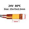 60-270 Degrees Heating Element 12V 24V 110V 220V 25*15*3.5mm Hair Dryer Accessories Curlers Heater For Miniature Heating