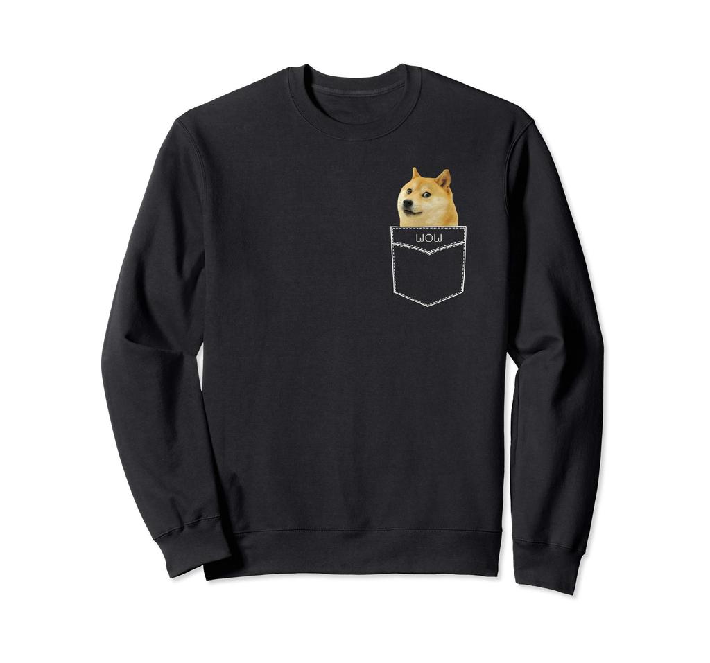 Shiba Inu Cute Pocket Shiba Inu Funny Dog Gift Sweatshirt
