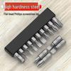 High Hardness Phillips & Slotted Screwdriver Bits Set for Hexagonal Electric Drills