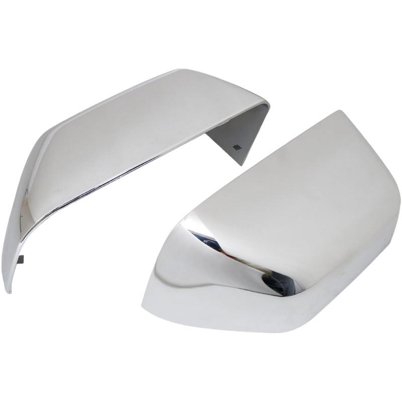 1 Pair Chrome Mirror Cover Cap for Ford F250 F350 Super Duty 2017- Replace HC3Z-17D742-CA HC3Z-17D743-CA