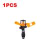 360 Rotary Garden Irrigation Sprinkler Rotatable DN15 1/2 Lawn Impact Sprinkler Simple Operation for Seedling Gardening Supplies