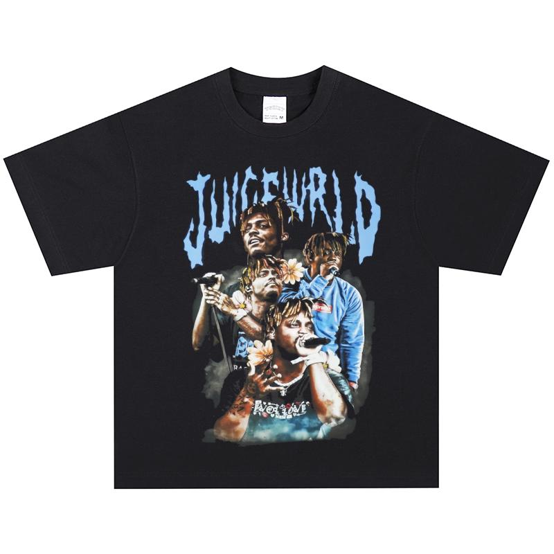 Футболка Juice Wrld, Мягкая ткань, Повседневная XXXXL