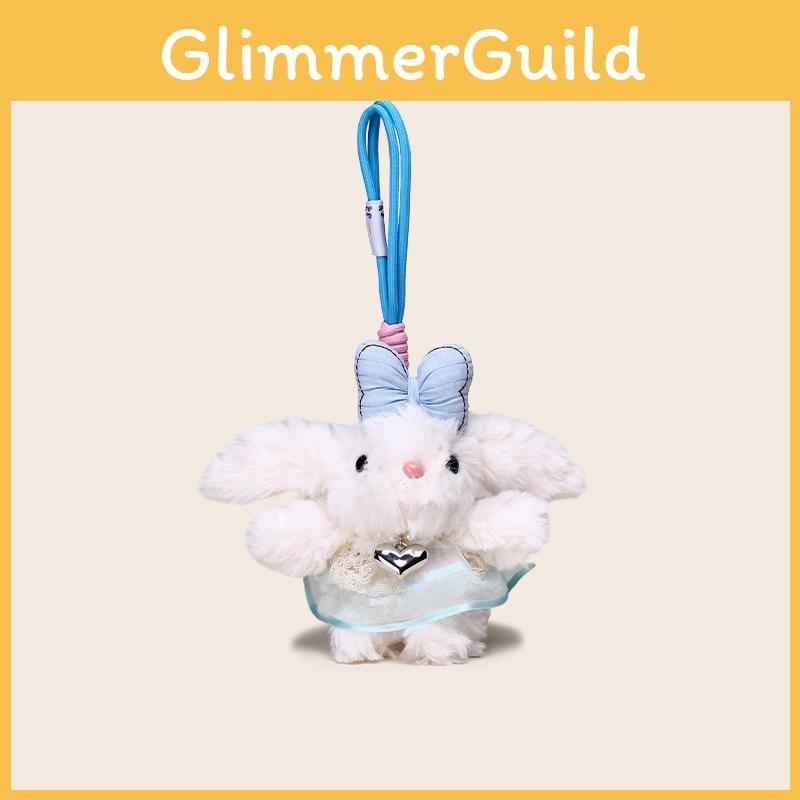 Lolita Lop Ear Bowknot Design Adorable Plush Keychain Gift Backpack Accessories