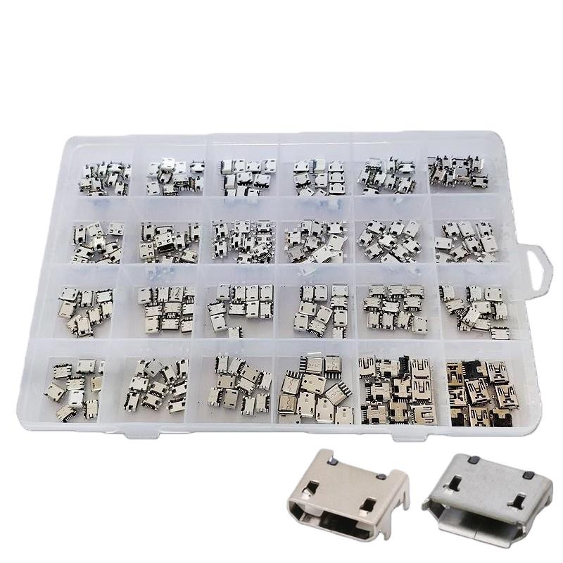 New 50/100/150Pcs 2/6/16Pin SMD SMT PCB USB-C Socket Type-C USB Connector Charging Port For Phone And Digital Product Repair Kit