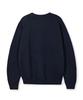 NODU Maple Basic Round Knit [Navy]